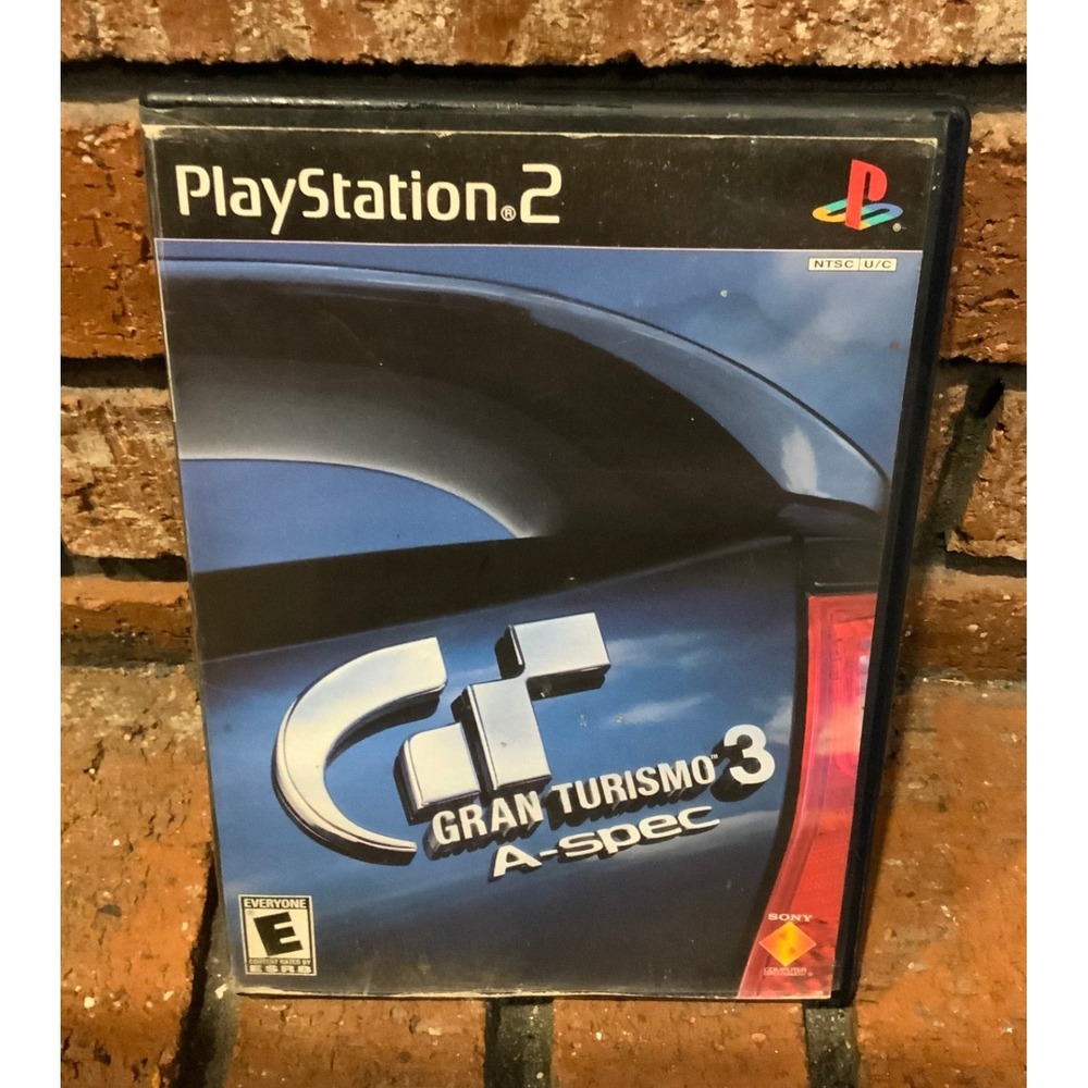 Gran Turismo 3 A-Spec Playstation 2 PS2‎ Video Game